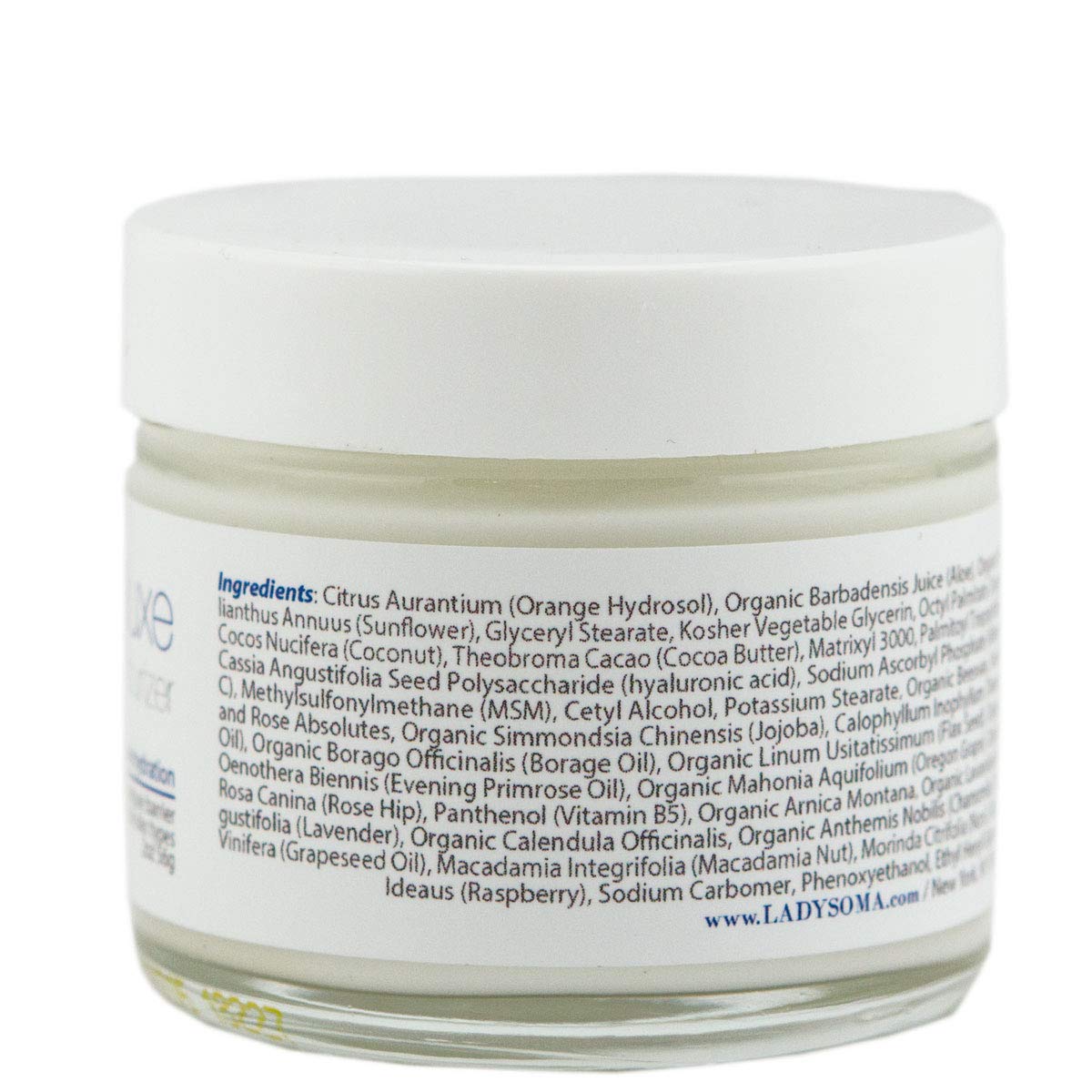 Somaluxe Collagen Moisturizer with 3 Types of Collagen Peptides and Hyaluronic Acid, 2 oz