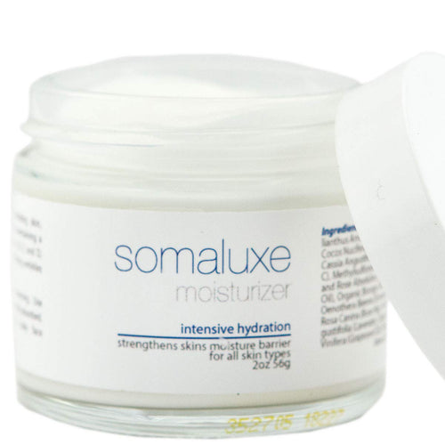 Somaluxe Collagen Moisturizer with 3 Types of Collagen Peptides and Hyaluronic Acid, 2 oz